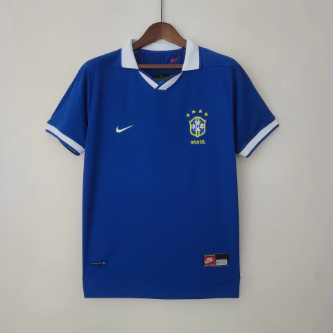 Camisa Retrô Seleção Brasil - Away 1997 Nike Azul - comprar online