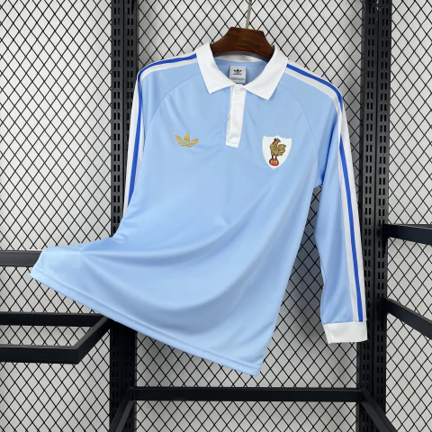 Camisa França Copa do Mundo 2026 - Azul - Manga Longa - Aniversário de 120 anos - Azul Clara - comprar online