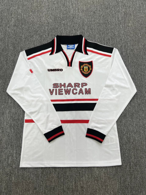Camisa Manga Longa Retrô Manchester United 1997-99 - Away Shirt - comprar online