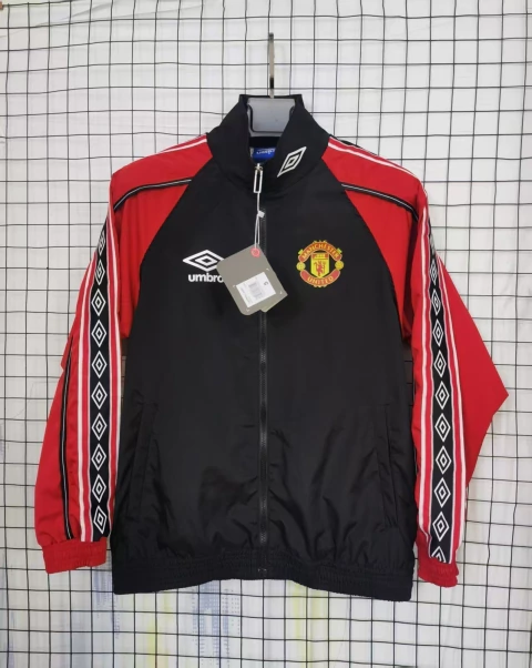 Jaqueta Corta Vento Retrô Manchester United - comprar online