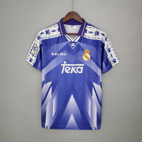 Camisa Retrô Real Madrid 1996/97 - KELME - Roxa - comprar online