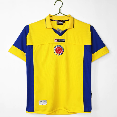 Camisa Retrô Colômbia - Seleção Colombiana 2001 - comprar online