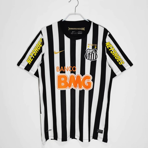 Camisa Retrô Santos FC Listrada 2012 Nike Centenário