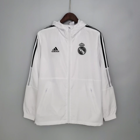 Jaqueta corta-vento Real Madrid Branca - comprar online