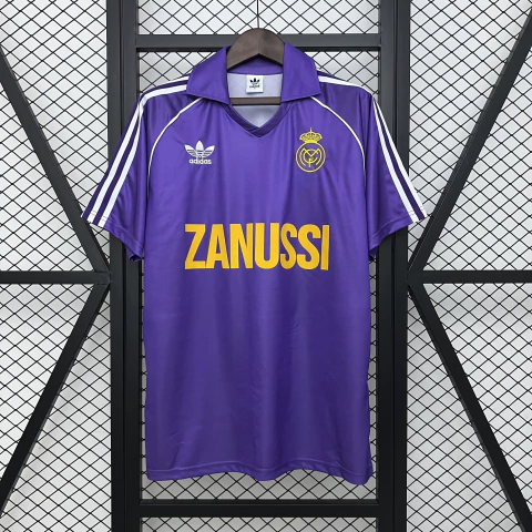 Camisa Retro Real Madrid Zanussi - 1988/89 - Roxa - Edição Historica - comprar online
