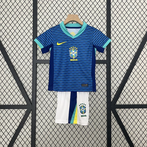 Conjunto Infantil Seleção Brasil - 2024 - Azul - comprar online