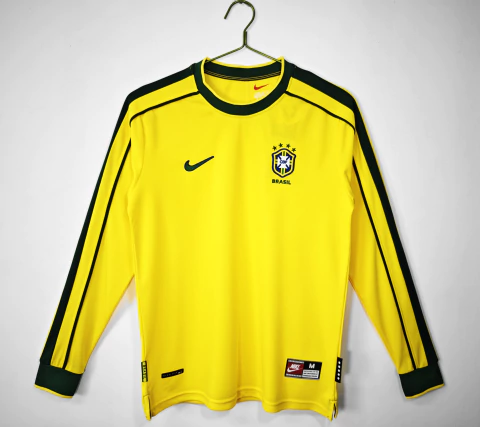 Camisa Retrô Brasil 2002 – Manga Longa