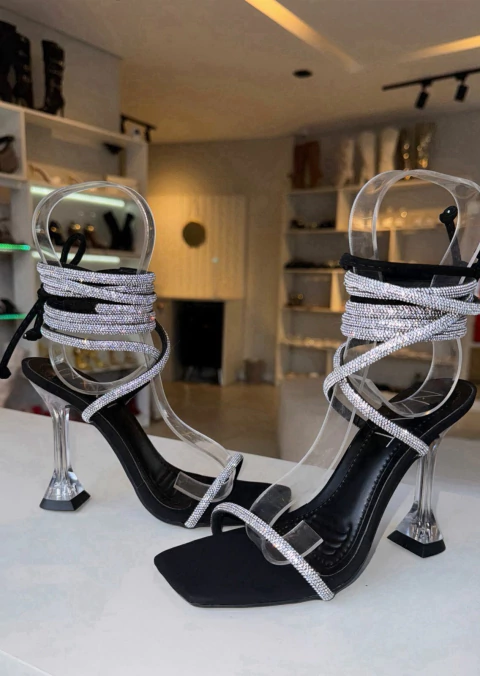 Salto Melissa Preto - comprar online