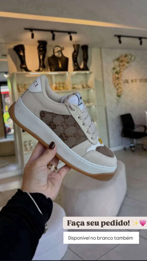 Tênis GG Nude - comprar online