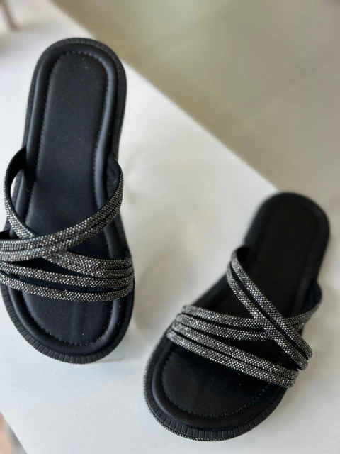 Rasteirinha Lari Preto