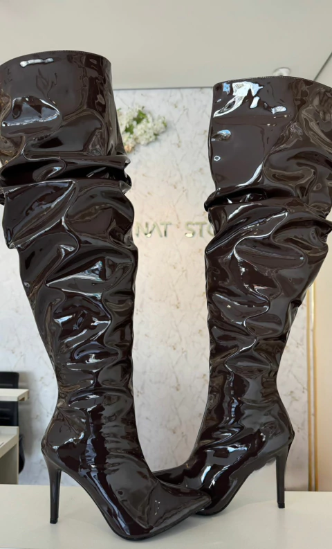 Bota Tati Marrom Café