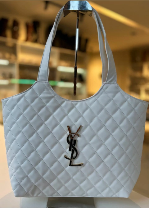 Bolsa Ysll M Off White