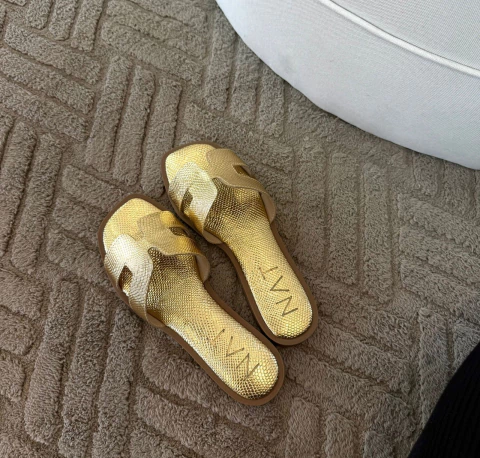 rasteirinha h dourada