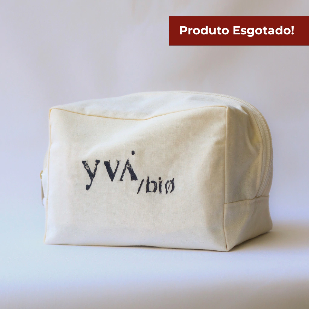 Nécessaire com bolsos | Xilogravura