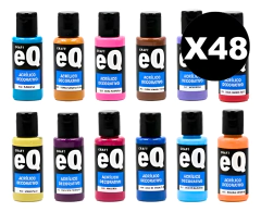 ACRILICO DECORATIVO EQ X 48 COLORES A ELECCION
