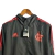 Jaqueta Corta-Vento Flamengo 21/22 Masculina Adidas - Preta com detalhes em vermelho - Mundo Torcedor