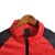 Jaqueta Corta-Vento Flamengo 23/24 Masculina Adidas - Vermelha com simbolo centralizado ao meio na cor preta - Mundo Torcedor