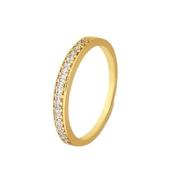 Aparador Ouro 18k Meia Aliança Ipirá