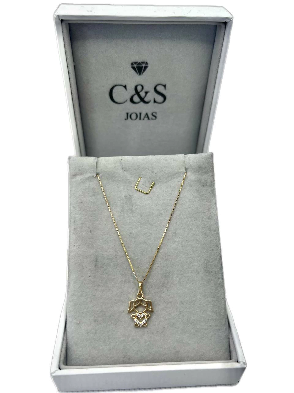 Corrente Menina Ouro 18k