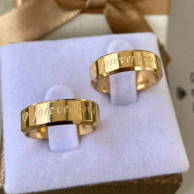 Par Alianças Kananga Banhada - 6mm