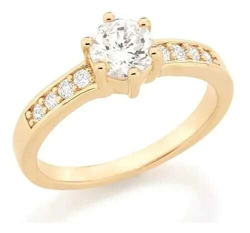 Solitário Ouro 18k Caetité