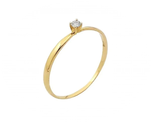 Solitário Ouro 18k Ibicaraí