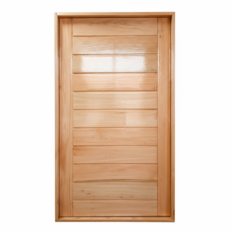 PORTA ABRIR MADEIRA MACIÇA EUCALIPTO - comprar online