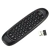 Teclado mini sem fio preto para Smart TV B-Max C120 com receptor USB