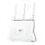 Roteador wireless TP-Link DB C9 AC1900 branco com três antenas externas e indicadores de conexão