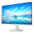 Monitor Philips 221V8LW branco de 21,5 polegadas com tela LED exibindo imagem de paisagem com gelo e céu azul