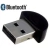 Adaptador USB Bluetooth dongle pequeno com conector metálico e corpo preto