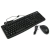 Kit de teclado e mouse USB Logitech MK120 na cor preta