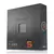 Embalagem do processador AMD Ryzen 5 7600X com design preto e detalhes em laranja