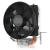 Cooler para processador Cooler Master Hyper T20 com ventilador preto e dissipador de calor de cobre e alumínio