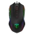 Mouse USB T-Dagger Sergeant T-TGM202 preto com iluminação RGB e botões adicionais para ajuste de DPI