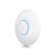 Access Point Ubiquiti UniFi U6-Pro WiFi 6 branco com anel azul luminoso