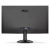 Monitor AOC 23,8 polegadas modelo 24B30HM2 visto de trás, mostrando conexões VGA, HDMI e DisplayPort