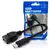 Cabo conversor KNUP KP-AD120 com conector USB tipo C para USB padrão, cabo preto de 15 cm