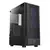 Gabinete ATX Rise Mode Wave 3F ARGB preto com painel lateral em vidro temperado e ventiladores frontais iluminados