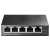 Switch de rede TP-LINK TL-SG1005P com 5 portas Gigabit Ethernet e suporte PoE+