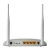 Modem ADSL TP-LINK TD-W8961N 300M branco com duas antenas wireless e várias portas de conexão na parte traseira