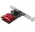 Placa de rede PCI-E KNUP KP-PL907 com suporte a velocidades 10/100/1000/2500 Mbps