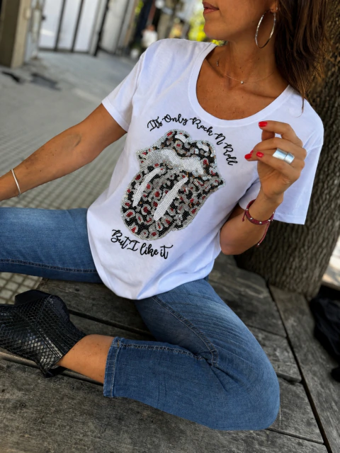 Remerón Algodón Rolling Stone - Talle único -