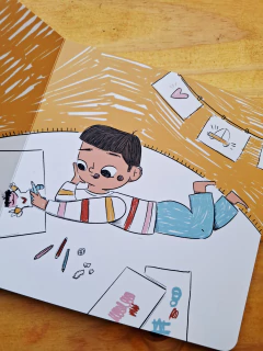 El lápiz multicolor en internet