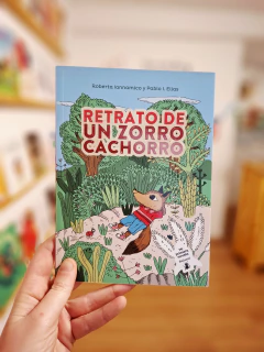 Retrato de un zorro cachorro