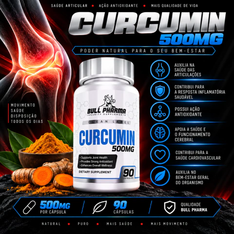 CURCUMA 500mg - BULL PHARMA