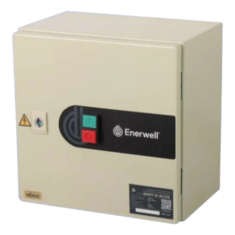 Arrancador Enerwell Tension Plena 220v 3f 3 A 5.5 Hp Con Int