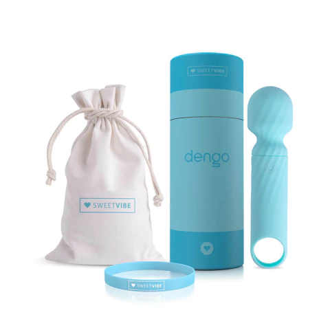 Vibrador Multivelocidade Recarregável Sweet Vibe Dengo Azul