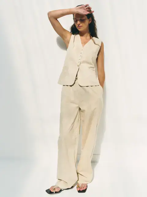Pantalon Linen