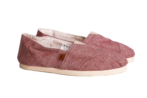 Alpargatas Lisas Tornasol Rojo - comprar online